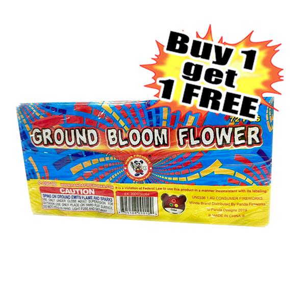 PANDA Ground Bloom Flower (6 pack)  B1G1 FREE🤑