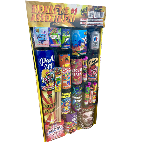 MONKEYS ASSORTMENT 1 – Fireworks Superstore USA