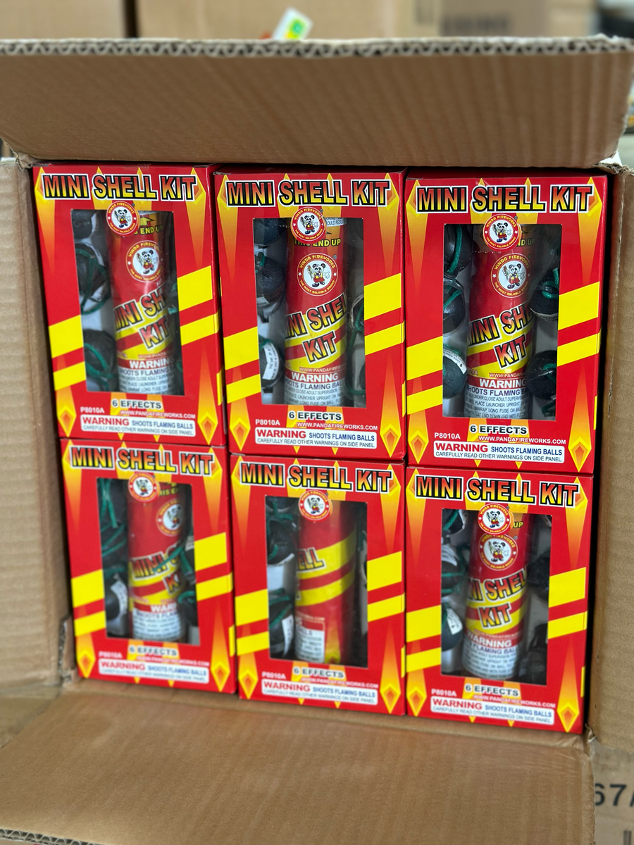 B1G1 MINI ARTILLERY SHELL KIT (Panda) B1G1 FREE🤑 – Fireworks Superstore USA
