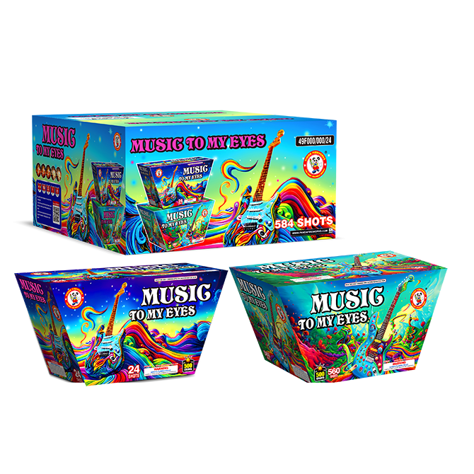 MUSIC TO MY EYES 444 shot (box set)