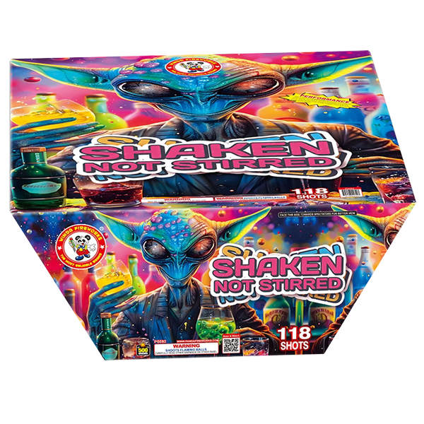 SHAKEN NOT STIRRED 118'S