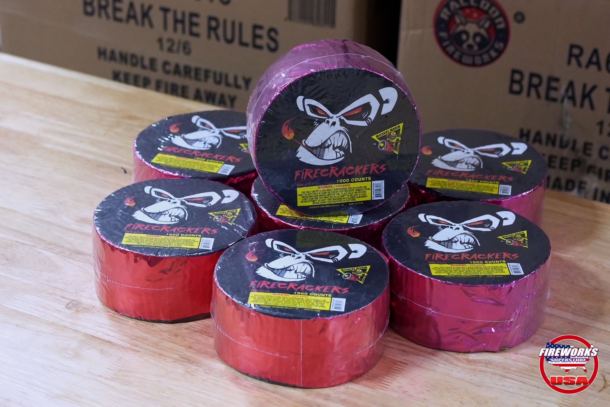 MM Firecracker 1000 roll B1G1 FREE – Fireworks Superstore USA