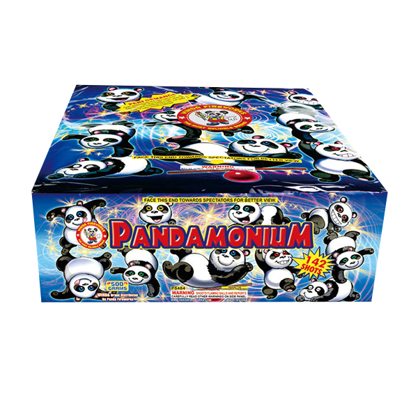 Pandamonium Zipper Cake