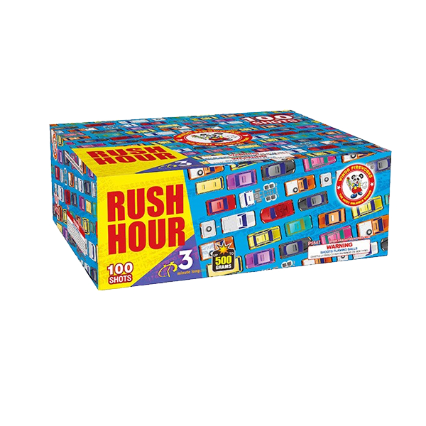 RUSH HOUR 100'S -3 minutes long!