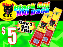Load image into Gallery viewer, Black Cat Firecracker (100 pack strips) B1G1 FREE 🤑
